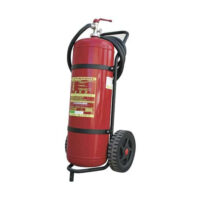 Estintore a polvere carrellato