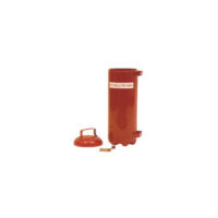 Secchiello porta sabbia rosso